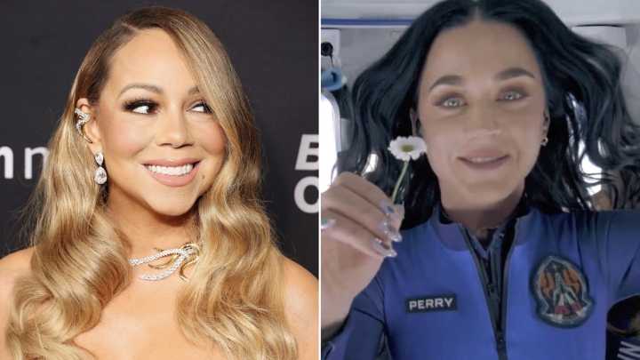 Mariah Carey Just Found Out Katy Perry Went to Space
