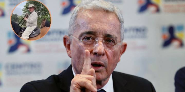 Este fue el elogio que recibió Álvaro Uribe de una mujer que se encontró al expresidente cabalgando: “Usted es nuestro ídolo”
