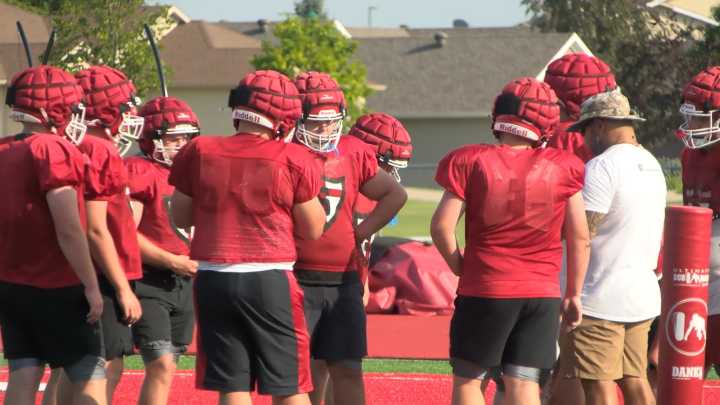 WDAY Fall Camp Tour: Shanley entering season with 'vengeance,' aiming to uphold program standard