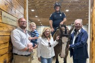 IMPD celebrates new mounted patrol barn