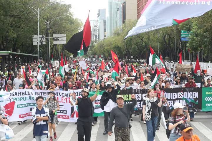 Protestan por uso del hambre como arma de guerra contra Palestina