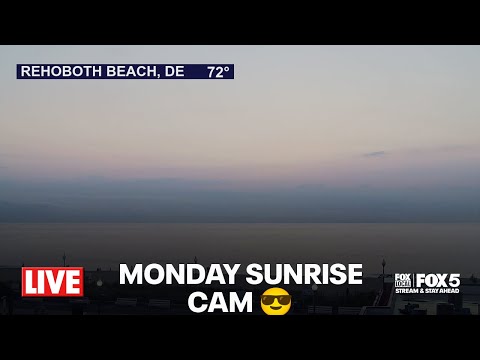 MONDAY SUNRISE CAM 😎