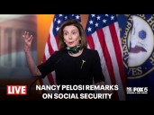 LIVE: Nancy Pelosi gives remarks on the 90th anniversary of Social Security