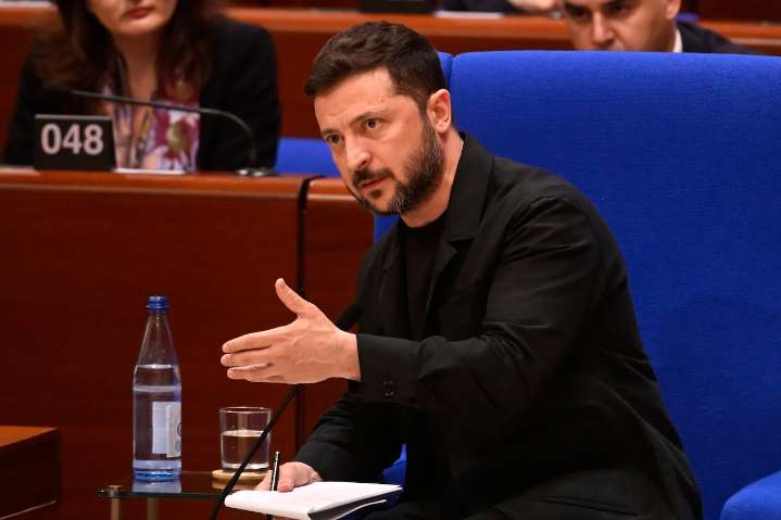 European leaders, Ukraine’s Zelenskyy meet before Trump’s summit with Putin