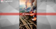 Phoney wildfire images cause confusion on social media. Here are steps to spot them