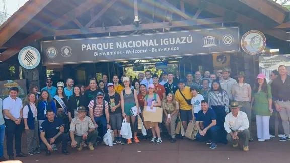 "Yo conocía cataratas de chiquita y la idea es que los chicos la conozcan. Estamos muy emocionados"