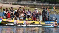 Así fue la llegada de infarto de los ganadores del Descenso del Sella: Walter Bouzán y Bertín Llera hacen historia tras un espectacular esprint
