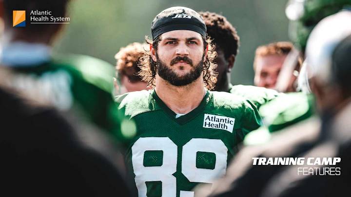 Jets TE Jeremy Ruckert: 'This Is the Best I've Felt Mentally, Physically and Emotionally'