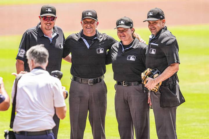Jen Pawol makes history as first female MLB umpire, but there’s more work to do