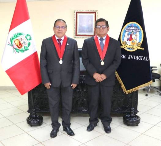 Presidente de Corte visita Unidad de Flagrancia de Lambayeque