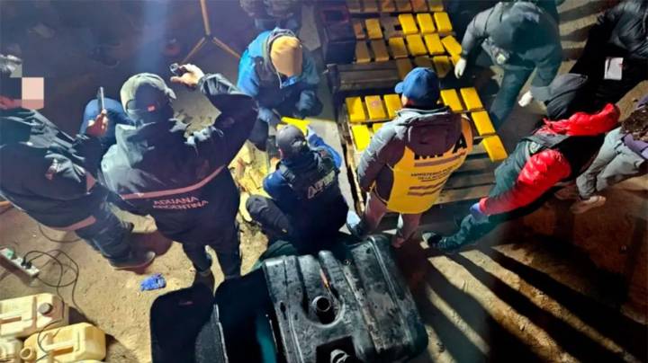 Incautaron más de 52 kilos de cocaína de un camión durante un procedimiento en Jujuy
