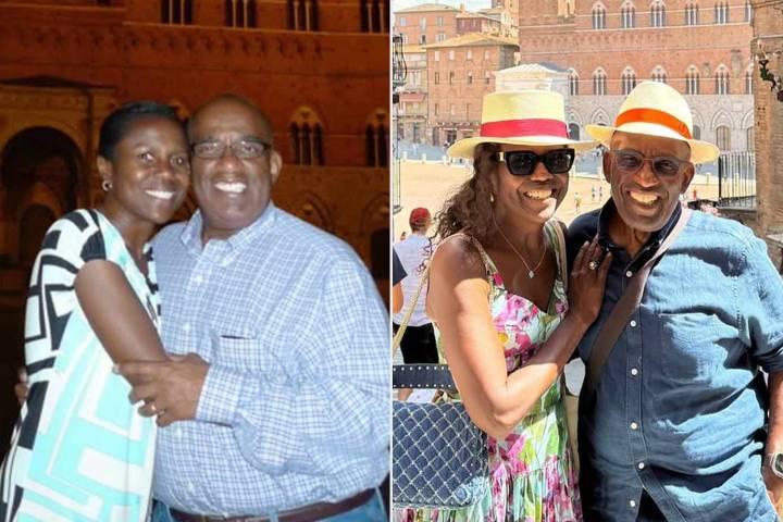 Al Roker Says He Looks 'Ancient' as He Shares Photos Taken 16 Years Apart with Hs Wife