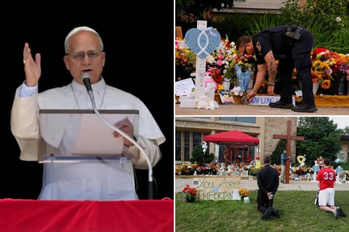 Pope calls for end of ‘pandemic of arms’ after Minnesota shooting