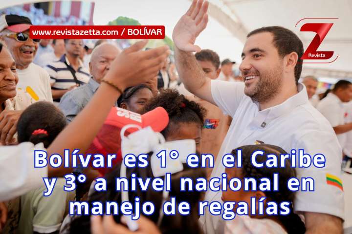Bolívar es 1° en el Caribe y 3° a nivel nacional en manejo de regalías