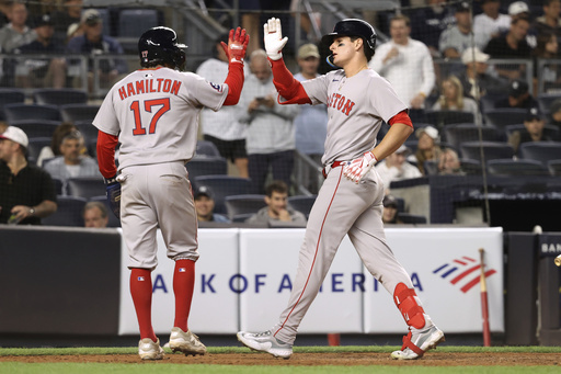 Novato Anthony pega jonrón y remolca 3 en su debut en Yankee Stadium; Medias Rojas se imponen 6