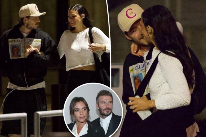 Brooklyn Beckham and Nicola Peltz brush off parents' icy snub with loved
