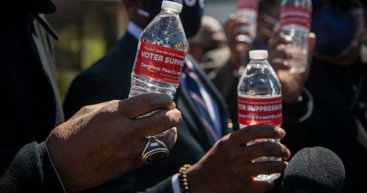 Federal appeals court considers food-and-water ban in Georgia's voting law