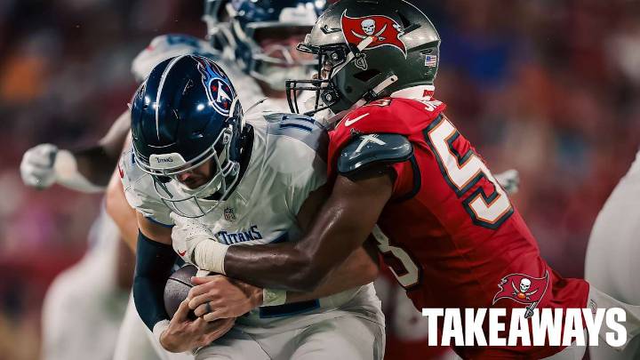 Takeaways from Buccaneers
