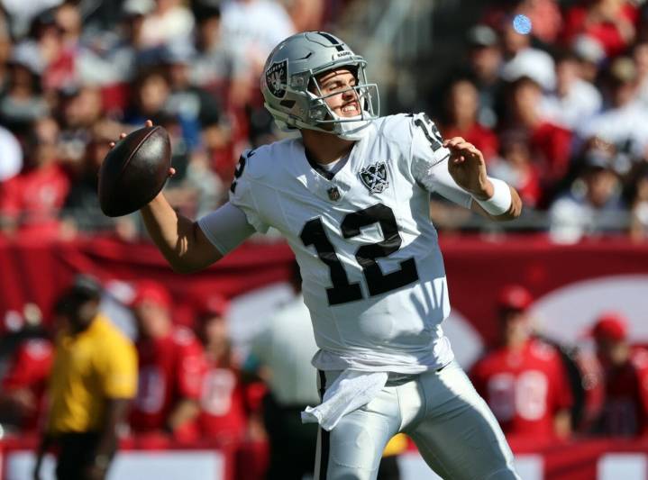 Raiders Made Four Moves Including Placing QB Aidan O’Connell On IR