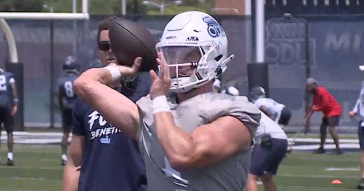 Rahne names Joseph ODU starting quarterback for season opener