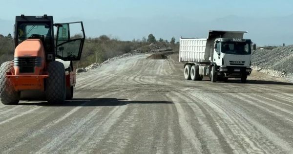 Avanza la construcción del bypass vial en Campo Quijano para mejorar la seguridad