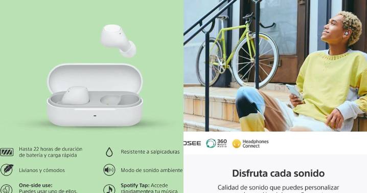 Mercado Libre sorprende con audífonos Sony blancos al 51% de descuento