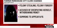 Former Morehouse city clerk accused of stealing, forgery