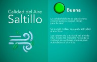 Calidad del aire hoy 11 de agosto a las 8:00 horas es buena para hacer actividades al aire libre