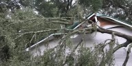 Powerful storm sweeps through Long County, nearly 1110 residents without power