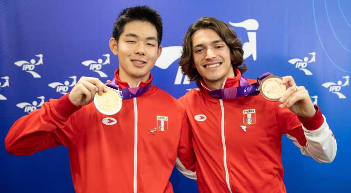 Renzo Fukuda y Lukas Eichhorn reciben homenaje del IPD tras brillar en los Juegos Panamericanos Junior Asunción 2025