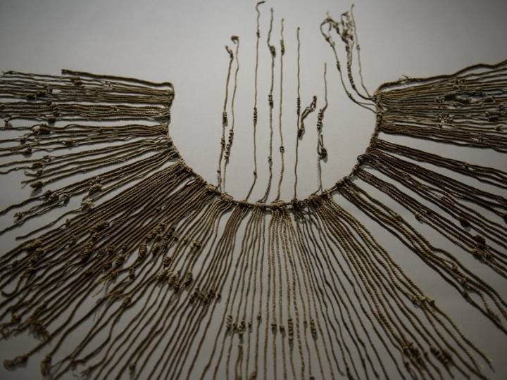 Who made these knotted records during the Inca Empire?