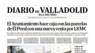 Portada de Diario de Valladolid del 26 de agosto de 2025