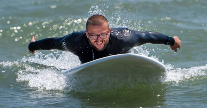 Surfing in America's heartland