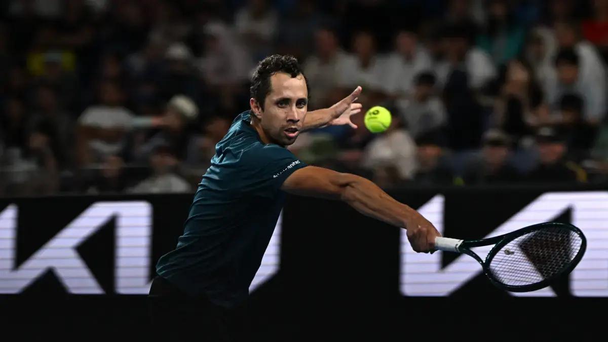 A Daniel Galán se le acabó el sueño americano: perdió a manos de Raphael Collingnon y quedó eliminado del US Open en primera ronda