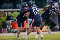 Thuney showing leadership with the Bears