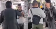 Mujer enfrenta de manera agresiva a invidente al acusarlo de "mirarle la retaguardia"