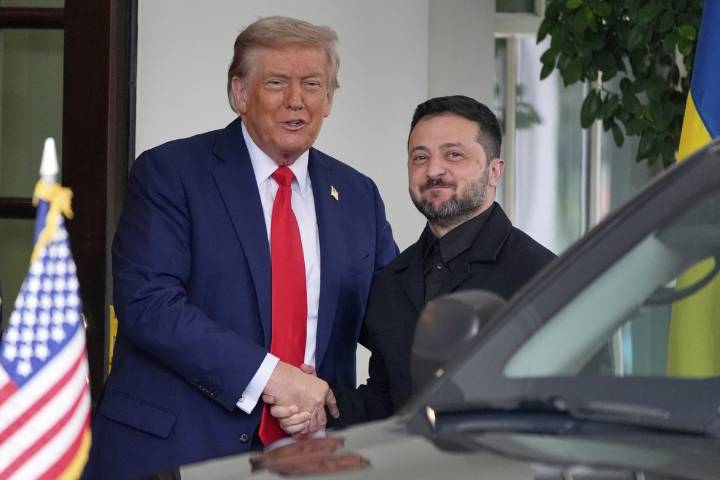 The Latest: Trump says he is setting up direct meeting for Zelenskyy and Putin