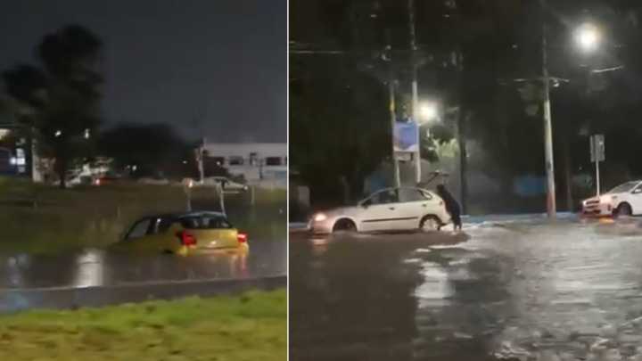 Inundaciones en Querétaro Hoy, 23 de Agosto 2025; Fuerte Lluvia Vuelve a Colapsar Vialidades