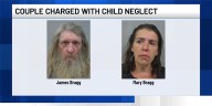 Couple charged with multiple counts of child neglect