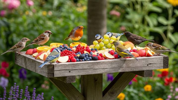 Zorzales, gorriones y horneros visitarán tu jardín en primavera si dejás estas 2 frutas entre tus plantas