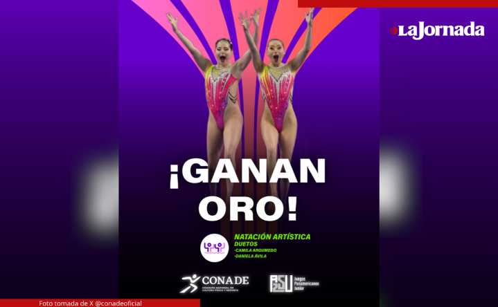 México suma dos oros en natación artística en Panamericanos Junior