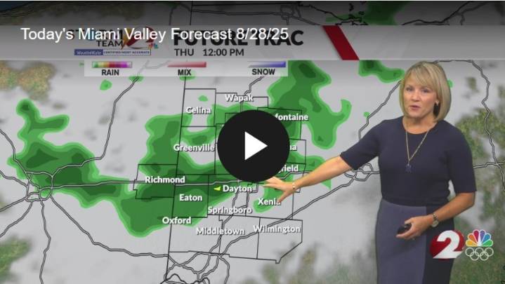 Scattered showers move in today, but will it stay dry for Labor Day weekend?