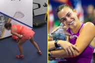 Broadcaster was slammed for 'insensitive' footage of Aryna Sabalenka but she's back eyeing rare US Open feat