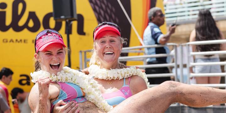Nuss, Kloth repeat as Manhattan Beach Open champs
