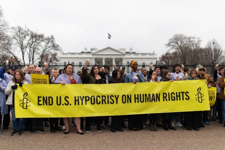 HRW advierte sobre "manipulación" en informe de derechos humanos del Gobierno de Trump