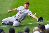 Yankees manager reveals there is a 'good chance' Giancarlo Stanton plays the outfield this weekend