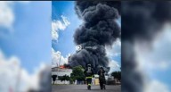 Incendio en fábrica en Querétaro provoca la evacuación en empresas aledañas; no se reportan heridos o muertos