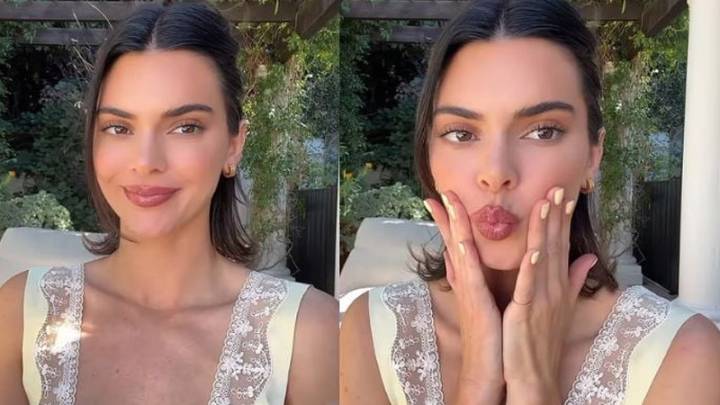 Kendall Jenner dismisses filler rumors by sharing lip plumping makeup routine