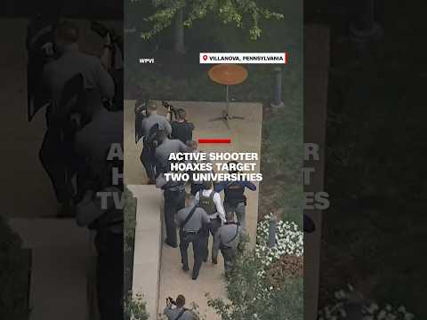 Active shooter hoaxes target two universities