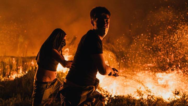 Situación de los incendios activos en Galicia el viernes 15 de agosto